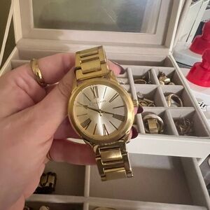 Women’s Michael Kors Gold Watch